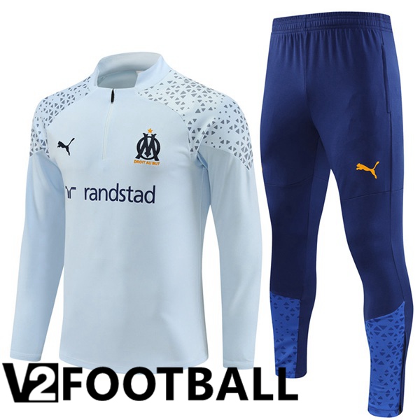 Marseille OM Training Tracksuit Suit Blue 2023/2024