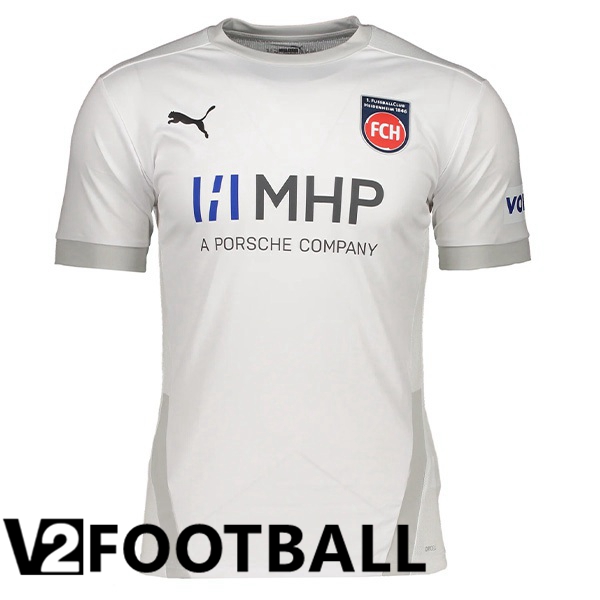 FC Heidenheim Football Shirt Third White 2023/2024