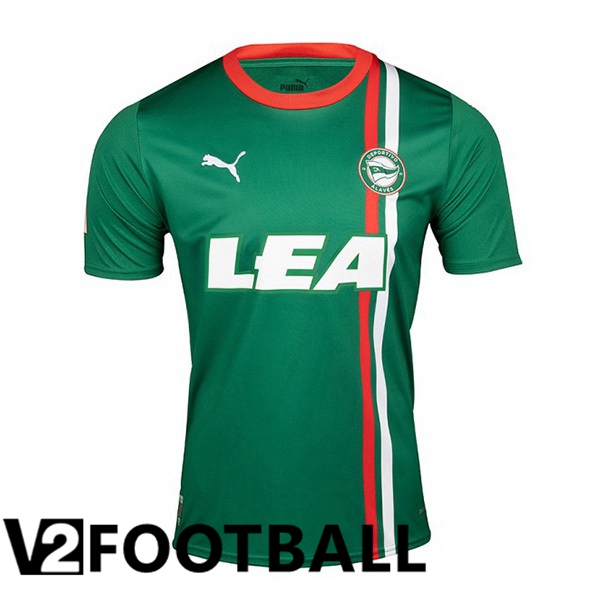 Deportivo Alaves Football Shirt Away Green 2023/2024