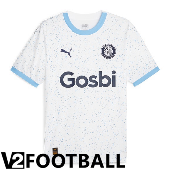 Girona Football Shirt Away White 2023/2024