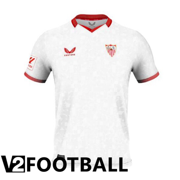 Sevilla FC Football Shirt Home White 2023/2024