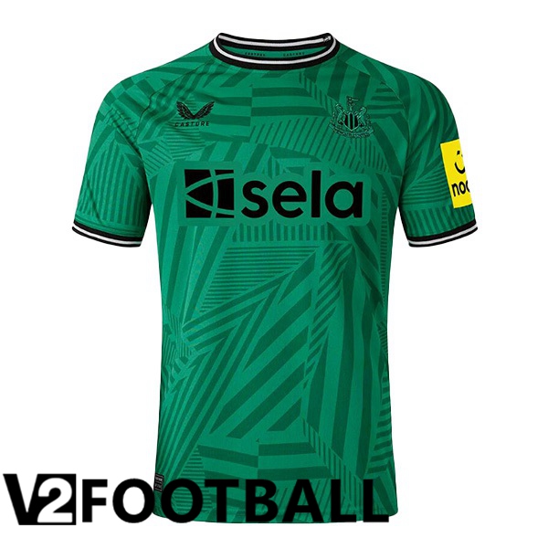 Newcastle United Football Shirt Away Green 2023/2024
