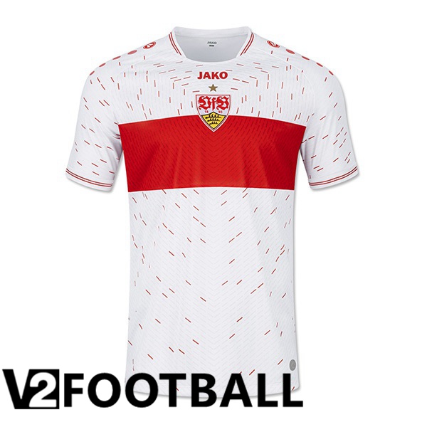 VfB Stuttgart Football Shirt Home White 2023/2024