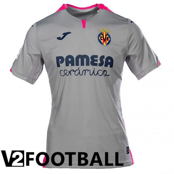 Villarreal Football Shirt Third Grey 2023/2024