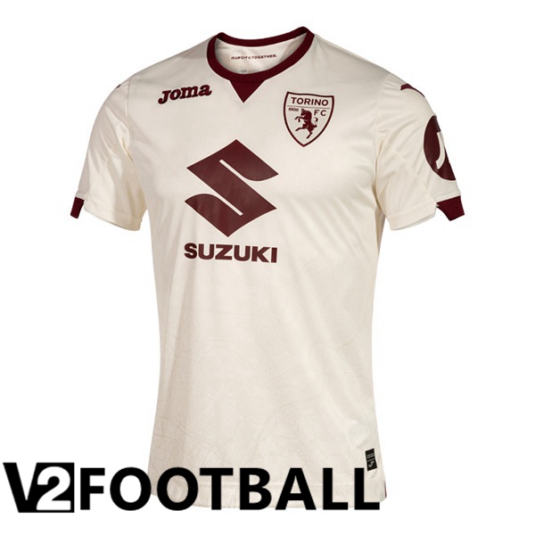 Torino FC Football Shirt Away Yellow 2023/2024