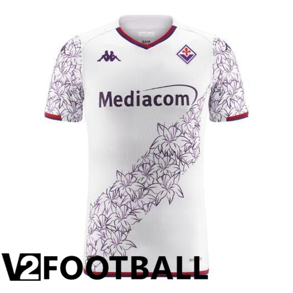 ACF Fiorentina Football Shirt Home White 2023/2024