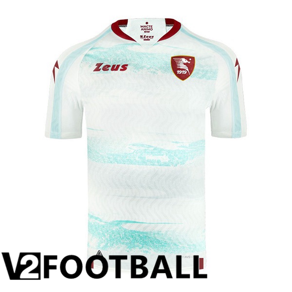 US Salernitana 1919 Football Shirt Away White 2023/2024