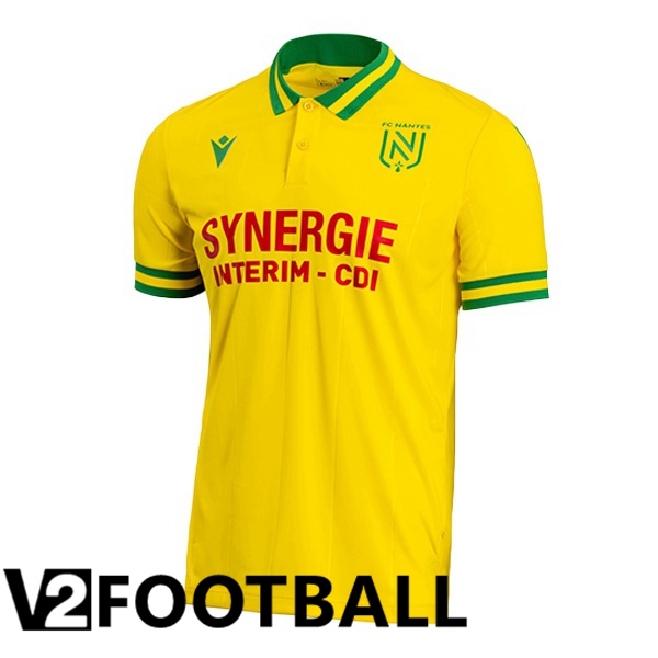 FC Nantes Football Shirt Home Yellow 2023/2024