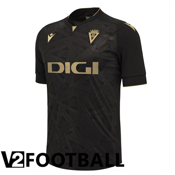 Cadiz CF Football Shirt Away Black 2023/2024