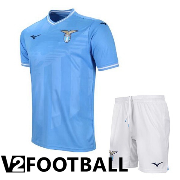 SS Lazio Kids Football Shirt Home Blue 2023/2024