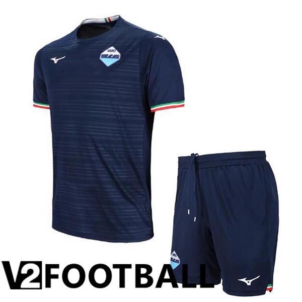SS Lazio Kids Football Shirt Away Blue 2023/2024