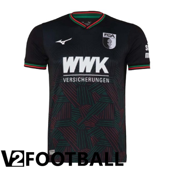 FC Augsburg Football Shirt Third Black 2023/2024