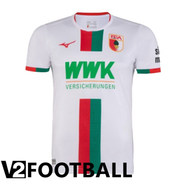 FC Augsburg Football Shirt Home White 2023/2024