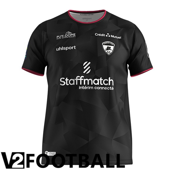 Clermont Foot 63 Football Shirt Third Black 2023/2024
