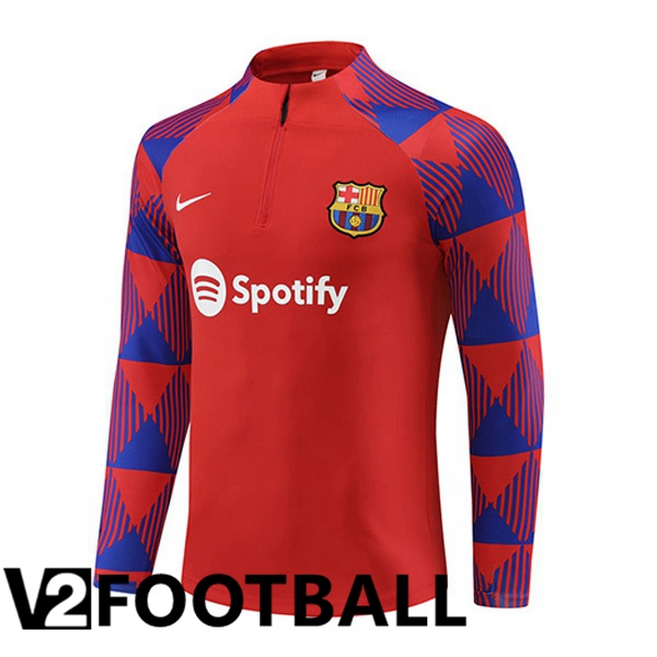 FC Barcelona Training Sweatshirt Red 2023/2024