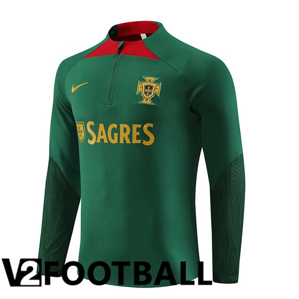 Portugal Training Sweatshirt Green 2023/2024