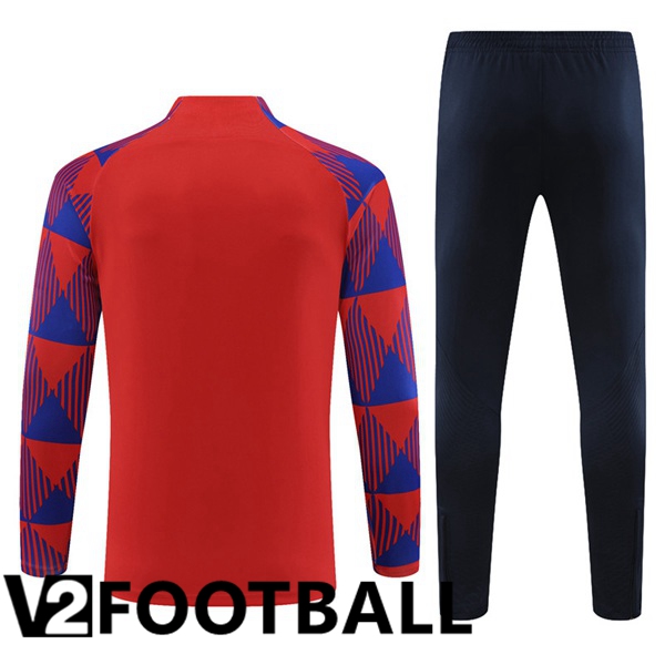 FC Barcelona Training Tracksuit Suit Red 2023/2024