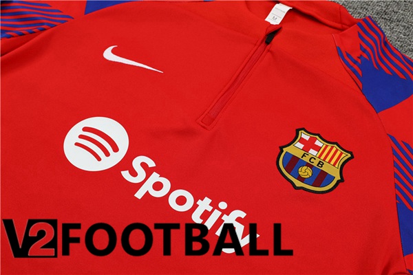 FC Barcelona Training Tracksuit Suit Red 2023/2024