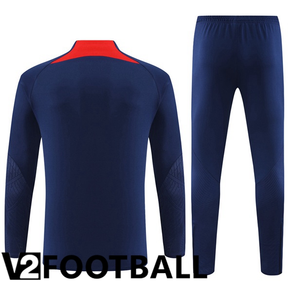 Paris PSG Training Tracksuit Suit Royal Bluee 2023/2024