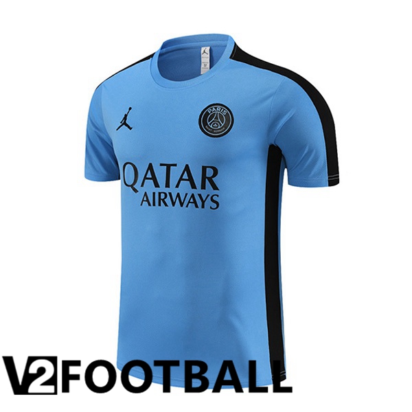 Paris PSG Training T Shirt Blue 2023/2024