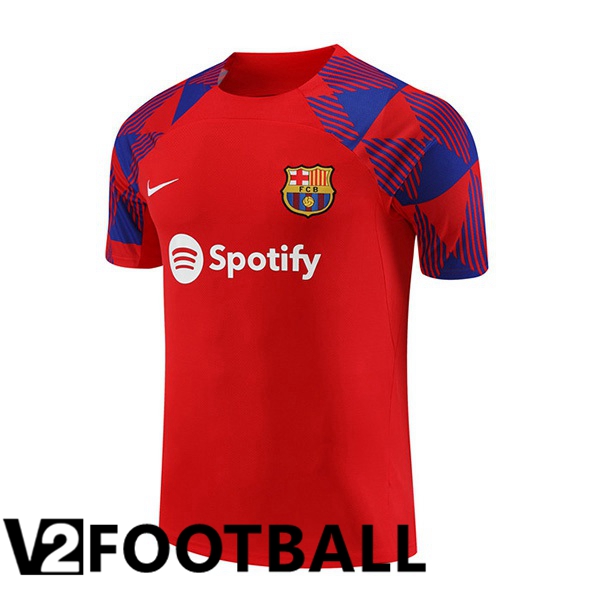 FC Barcelona Training T Shirt Red 2023/2024