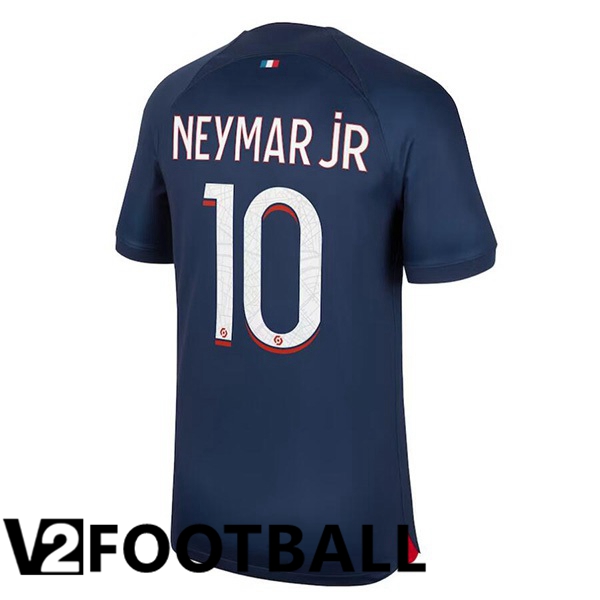 Paris PSG (Neymar Jr 10) Football Shirt Home Royal Bluee 2023/2024