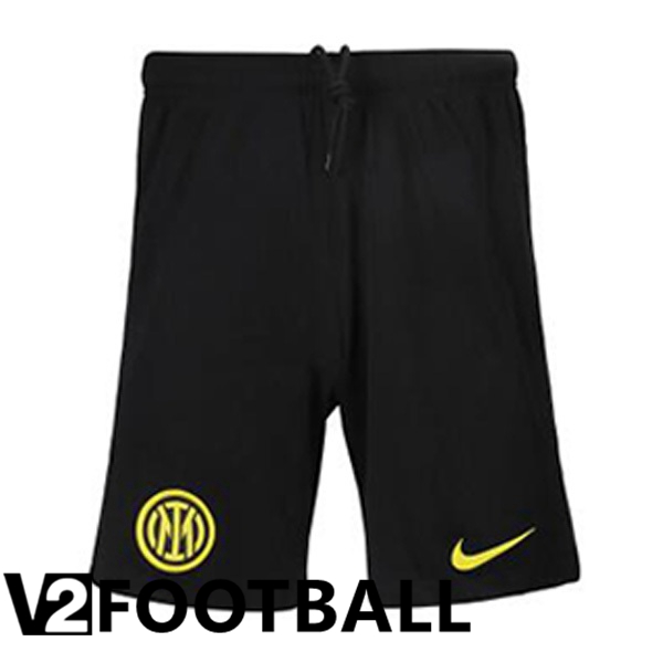 Inter Milan Soccer Shorts Home Black 2023/2024