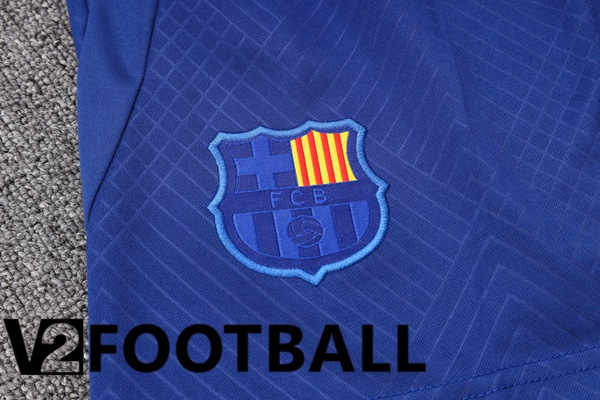 FC Barcelona Soccer Vest + Shorts Blue 2023/2024