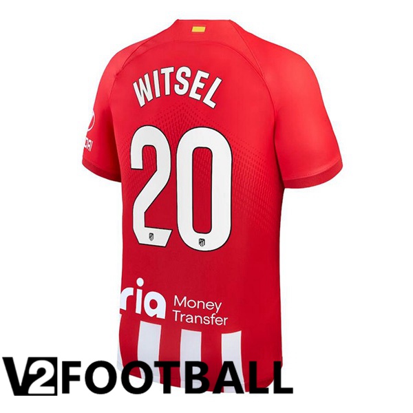 Atletico Madrid (Witsel 20) Football Shirt Home Red 2023/2024