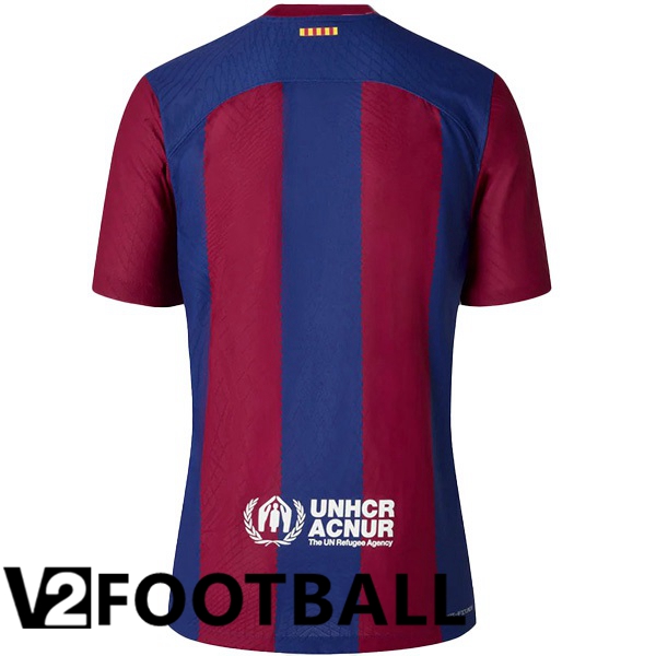 FC Barcelona Football Shirt Home Blue Red 2023/2024