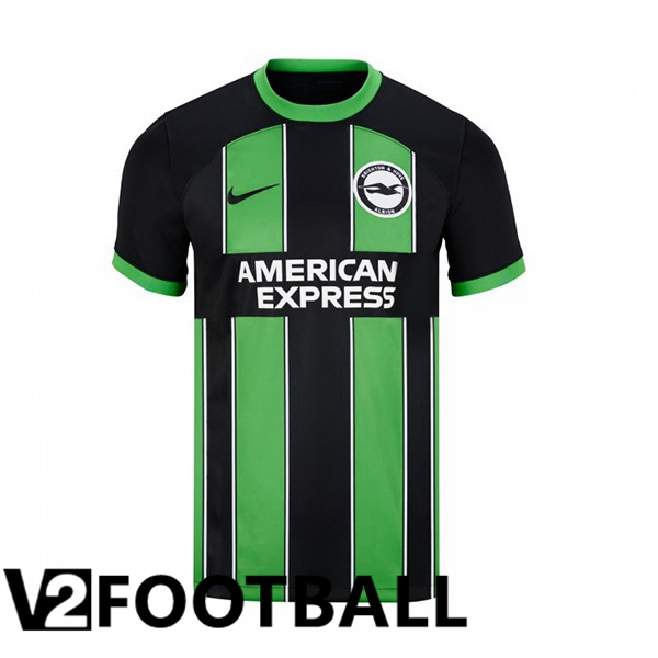 FC Brighton Football Shirt Away Green Black 2023/2024