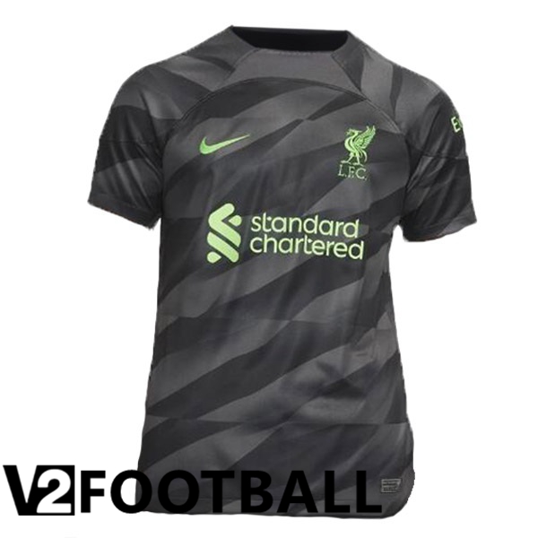 FC Liverpool Football Shirt Goalkeeper Black 2023/2024