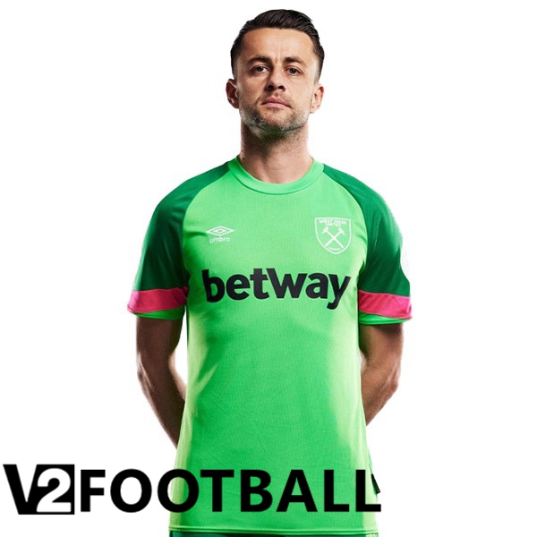West Ham Football Shirt Goalkeeper Green 2023/2024