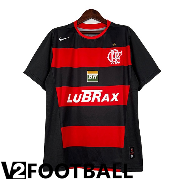 Flamengo Retro Football Shirt Home Red 2002