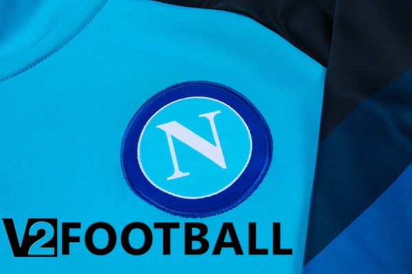 SSC Napoli Training Tracksuit Suit Blue 2023/2024