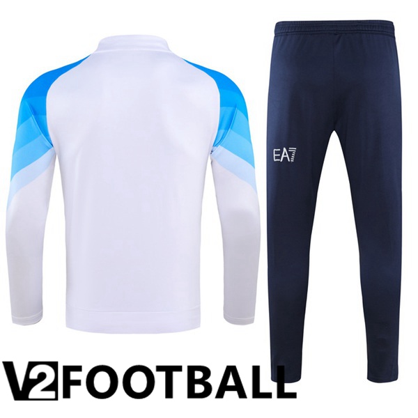 SSC Napoli Training Tracksuit Suit White 2023/2024