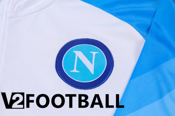 SSC Napoli Training Tracksuit Suit White 2023/2024