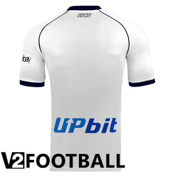SSC Napoli Football Shirt Away White 2023/2024