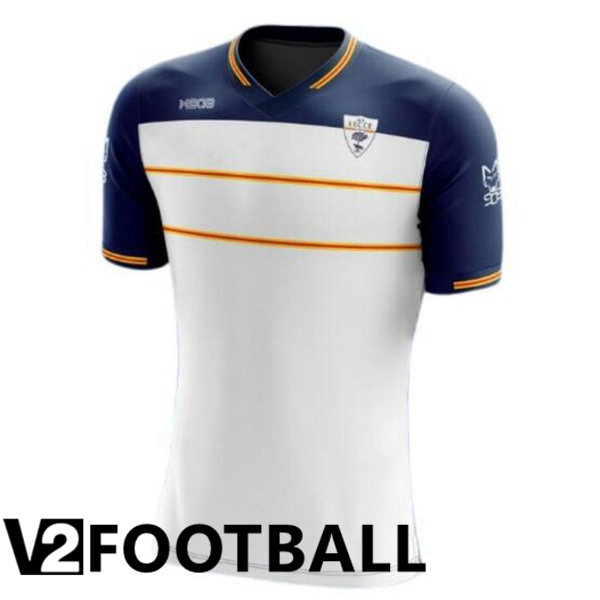 Lecce Away Soccer Shirt White 2023/2024