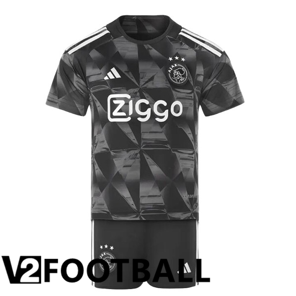 AFC Ajax Kids Third Soccer Shirt Black 2023/2024