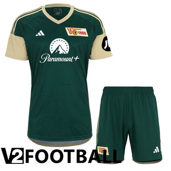 FC Union Berlin Kids Third Soccer Shirt Green 2023/2024