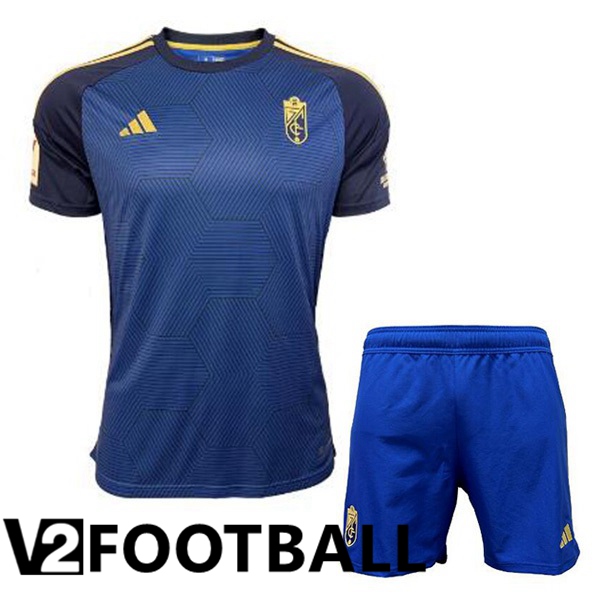 Granada CF Kids Away Soccer Shirt Blue 2023/2024