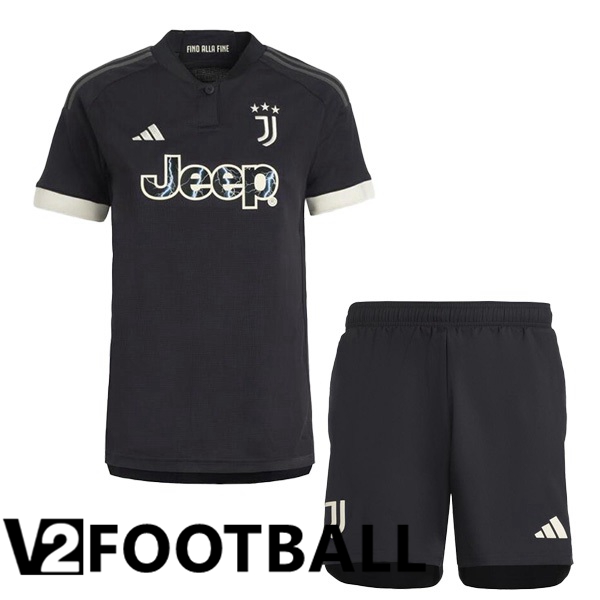 Juventus Kids Third Soccer Shirt Black 2023/2024