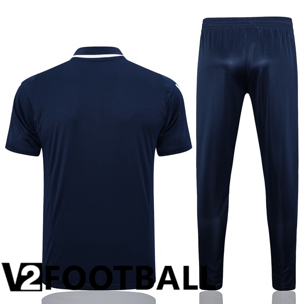 Cruzeiro EC Soccer Polo + Pants Blue Royal 2023/2024