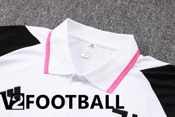 Juventus Soccer Polo + Pants White 2023/2024