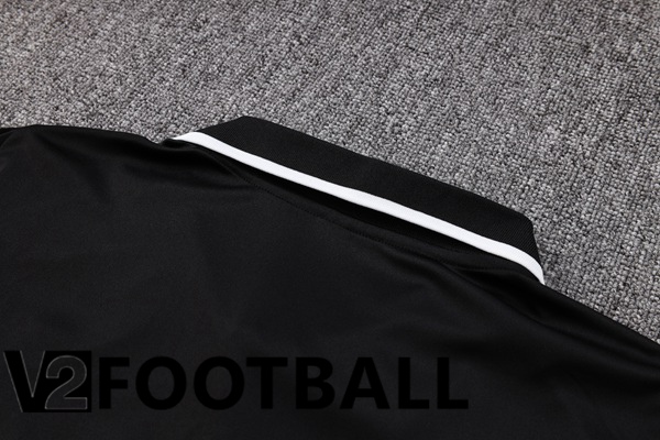 Juventus Soccer Polo + Pants Black 2023/2024