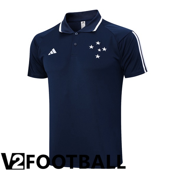 Cruzeiro EC Soccer Polo Blue Royal 2023/2024