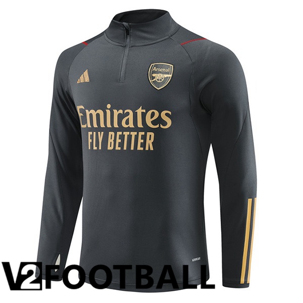 Arsenal Training Sweatshirt Grey 2023/2024