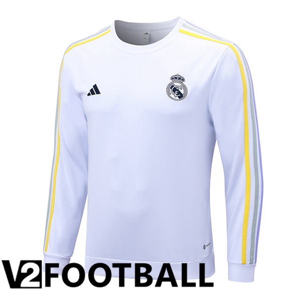 Real Madrid Training Sweatshirt White 2023/2024