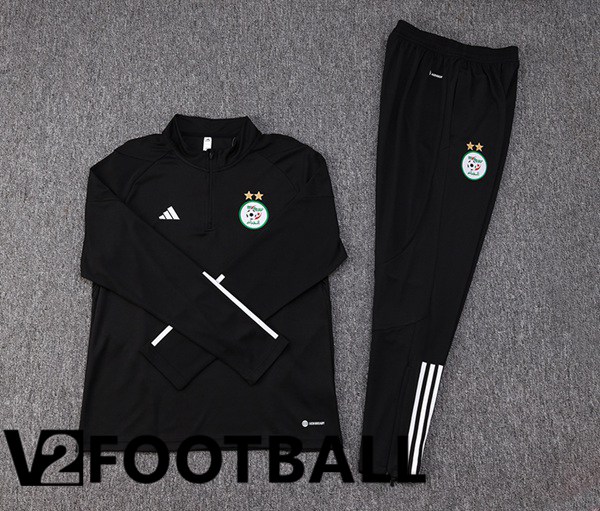 Algerie Training Tracksuit Suit Black 2023/2024